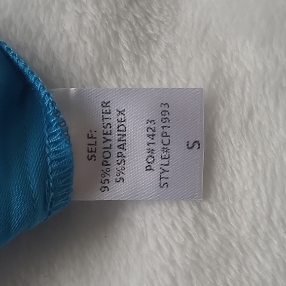 Bright Blue Pleated Trousers - Picture 2 of 6